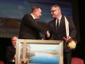 KONCERT OB PODELITVI NAGRAD IN PRIZNANJ FRANA GERBIČA NA SLIKI MATJAŽ DREVENŠEK FOTO LJUBO VUKELIČ DC8B9519